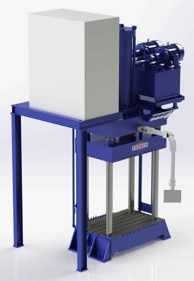 300 Ton Custom Composite Molding Press for Medical Laboratory Testing Components