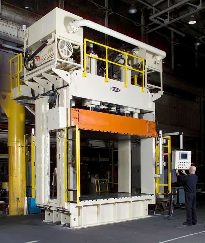French Oil 500-Ton Compression Molding Press - Compression Press Molding Equipment