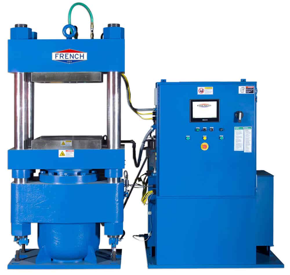 French Oil Hydraulic Press for Grinding Wheels