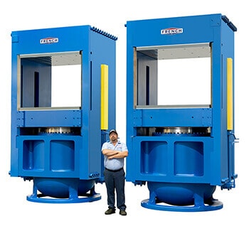 Two Press 2000 Ton Hydraulic Press Design