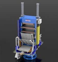 Hydraulic Press Manufacturer French Oil's Custom Equipment Hydraulic Press Created Using 3D SolidWorks